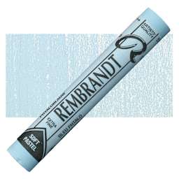 Rembrandt Soft Pastel - Phthalo Blue 570.9 pastel and swatch