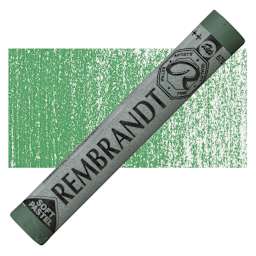 Rembrandt Soft Pastel - Phthalo Green 675.3 pastel and swatch