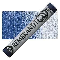 Rembrandt Soft Pastel - Prussian Blue 508.4 pastel and swatch