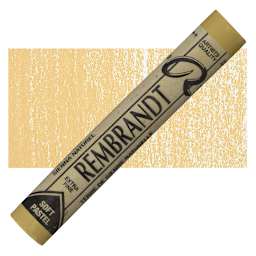 Rembrandt Soft Pastel - Raw Sienna 234.8 pastel and swatch