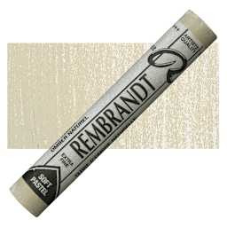 Rembrandt Soft Pastel - Raw Umber 408.10 pastel and swatch