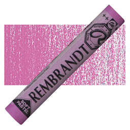 Rembrandt Soft Pastel - Red Violet 545.6 pastel and swatch