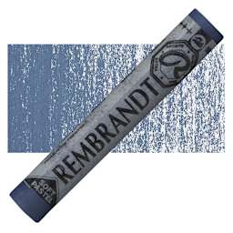 Rembrandt Soft Pastel - Ultramarine Light 505.2 pastel and swatch
