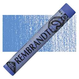 Rembrandt Soft Pastel - Ultramarine Light 505.6 pastel and swatch