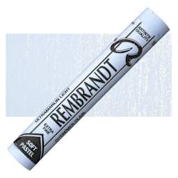 Rembrandt Soft Pastel - Ultramarine Light 505.8 pastel and swatch