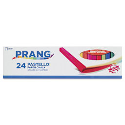 Prang Pastello Chalk Set - Assorted Colors, Set of 24, front of package