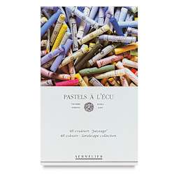 Sennelier Soft Pastels - Set of 48, Landscape Colors (front of box)