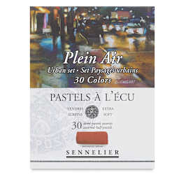 Sennelier Soft Pastels - Set of 30, Urban Colors, Half Sticks (front of box)