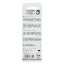Sennelier Soft Pastels - Set of 6, Autumn Landscape, Half-Sticks (back of package)