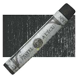 Sennelier Soft Pastel - Black Green pastel and swatch