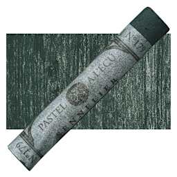Sennelier Soft Pastel - Black Green pastel and swatch