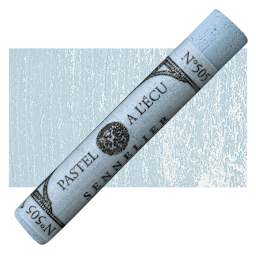 Sennelier Soft Pastel - Blue Grey Green pastel and swatch