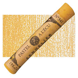 Sennelier Soft Pastel - Bright Yellow 341 pastel and swatch