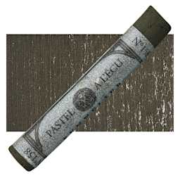 Sennelier Soft Pastel - Bronze Green Deep pastel and swatch