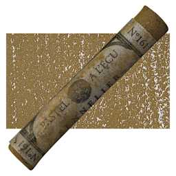 Sennelier Soft Pastel - Bronze Green Light 161 pastel and swatch