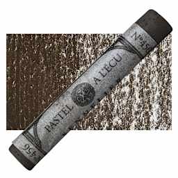 Sennelier Soft Pastel - Burnt Sienna 456 pastel and swatch