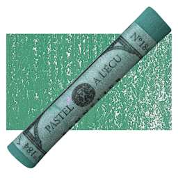 Sennelier Soft Pastel - Chromium Oxide Green 184 pastel and swatch