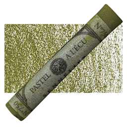 Sennelier Soft Pastel - Cinnabar Green 750 pastel and swatch