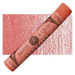 Sennelier Soft Pastel - Coral 923 pastel and swatch