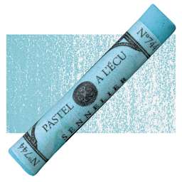 Sennelier Soft Pastel - English Blue pastel and swatch