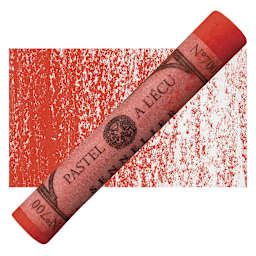 Sennelier Soft Pastel - Geranium Lake 700 pastel and swatch