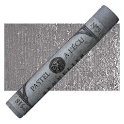 Sennelier Soft Pastel - Gray 518 pastel and swatch