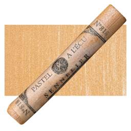 Sennelier Soft Pastel - Iridescent Raw Sienna 818 and swatch