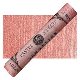 Sennelier Soft Pastel - Iridescent Vermilion pastel and swatch