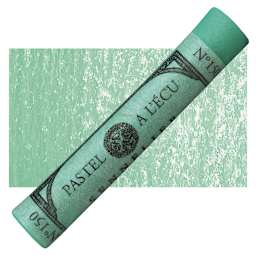 Sennelier Soft Pastel - Lawn Green 150 pastel and swatch