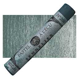 Sennelier Soft Pastel - Leaf Green 200 pastel and swatch