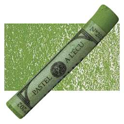 Sennelier Soft Pastel - Leaf Green 202 pastel and swatch