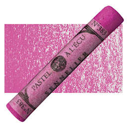 Sennelier Soft Pastel - Madder Carmine 383 pastel and swatch