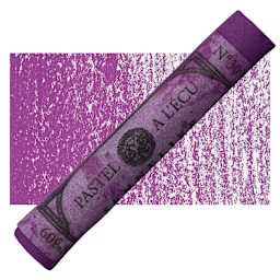 Sennelier Soft Pastel - Madder Violet 309 pastel and swatch