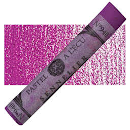 Sennelier Soft Pastel - Magenta Violet pastel and swatch