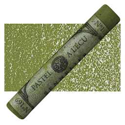 Sennelier Soft Pastel - Moss Grey Green pastel and swatch