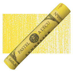 Sennelier Soft Pastel - Naples Yellow 099 pastel and swatch
