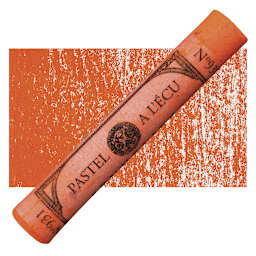 Sennelier Soft Pastel - Nasturtium Orange pastel and swatch