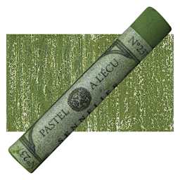 Sennelier Soft Pastel - Olive Green 237 pastel and swatch