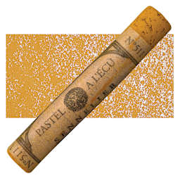 Sennelier Soft Pastel - Raw Sienna 511 pastel and swatch