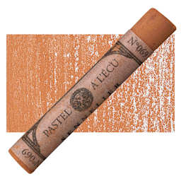 Sennelier Soft Pastel - Red Ochre 069 pastel and swatch