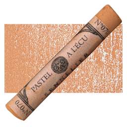Sennelier Soft Pastel - Red Ochre 070 pastel and swatch
