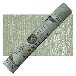 Sennelier Soft Pastel - Reseda Grey Green pastel and swatch