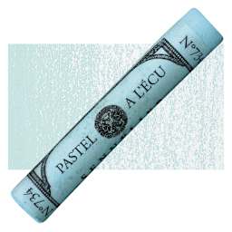 Sennelier Soft Pastel - Turquoise Blue 734 pastel and swatch