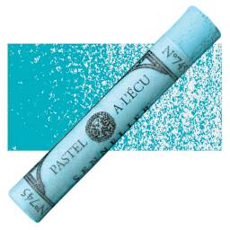 Sennelier Soft Pastel - Turquoise Blue 730 pastel and swatch