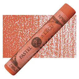 Sennelier Soft Pastel - Vermilion 082 pastel and swatch