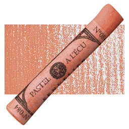 Sennelier Soft Pastel - Vermilion 084 pastel and swatch