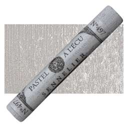 Sennelier Soft Pastel - Yellow Grey Green pastel and swatch