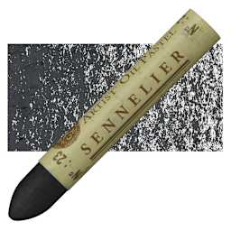 Sennelier Oil Pastel - Black oil pastel and swatch