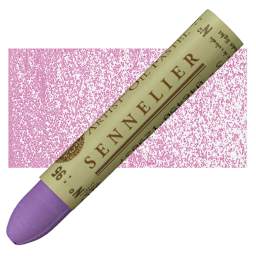 Sennelier Oil Pastel - Cobalt Violet Light Hue oil pastel and swatch