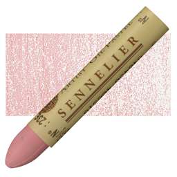 Sennelier Oil Pastel - Coral oil pastel and swatch